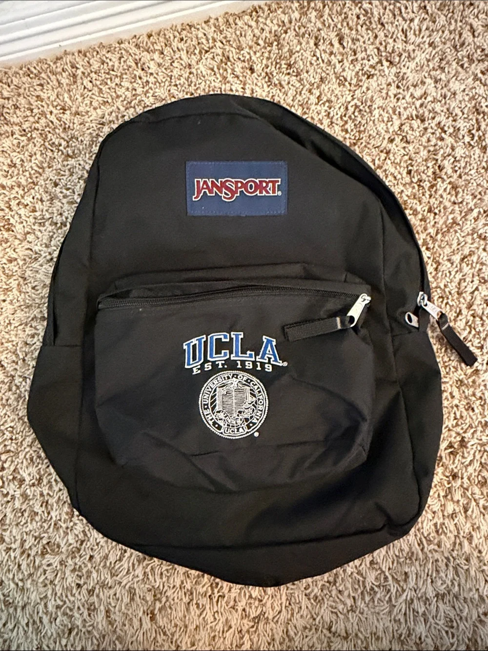 Jansport Black UCLA Logo Backpack - University of California Los Angeles BTS